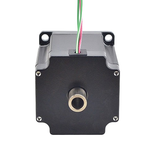 Dual Shaft Nema 23 Hollow Shaft Stepper Motor Bipolar 1.45Nm(205.38oz.in) 2.0A 57x57x65mm - 23HS26-2004H | StepperOnline AU