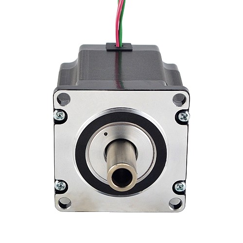 Dual Shaft Nema 23 Hollow Shaft Stepper Motor Bipolar 1.45Nm(205.38oz.in) 2.0A 57x57x65mm - 23HS26-2004H | StepperOnline AU