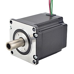 Dual Shaft Nema 23 Hollow Shaft Stepper Motor Bipolar 1.45Nm(205.38oz.in) 2.0A 57x57x65mm