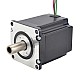 Dual Shaft Nema 23 Hollow Shaft Stepper Motor Bipolar 1.45Nm(205.38oz.in) 2.0A 57x57x65mm - 23HS26-2004H | StepperOnline AU