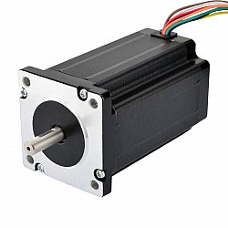 Dual Shaft Nema 23 CNC Stepper Motor 3.4Nm(481.48oz.in) 60x60x100mm 8 Wires