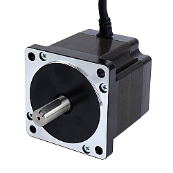 E Series Nema 34 Stepper Motor Bipolar 1.8deg 4.8Nm(679.74oz.in) 6.0A 86x86x80mm 4 Wires