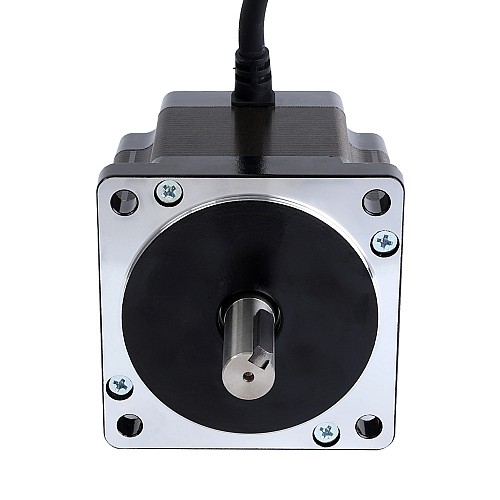 E Series Nema 34 Stepper Motor Bipolar 1.8deg 4.8Nm(679.74oz.in) 6.0A 86x86x80mm 4 Wires - 34HE31-6004S | StepperOnline AU