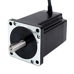 S Series Nema 34 Stepper Motor Bipolar 1.8deg 8.2Nm(1161.45oz.in) 6.0A 86x86x114mm 4 Wires