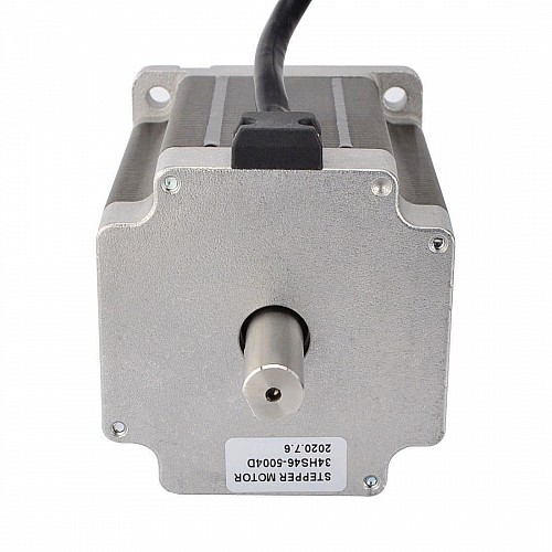 Dual Shaft Nema 34 CNC Stepper Motor 8.5Nm(1204oz.in) 5A 86x86x114mm - 34HS46-5004D | StepperOnline AU