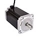 Keyway Dual Shaft Nema 34 Stepper Motor 13Nm(1841oz.in) 5A 86x86x150mm - 34HS59-5004D | StepperOnline AU