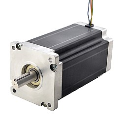 Nema 42 CNC Stepper Motor Bipolar 30Nm(4248oz.in) 8A 110x110x201mm 4 Wires for NMRV50 Worm Gearbox