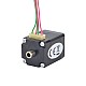 Dual Shaft Nema 8 Hollow Shaft Stepper Motor Bipolar 1.5Ncm(2.12oz.in) 0.49A 20x20x27mm - 8HS12-0494H | StepperOnline AU