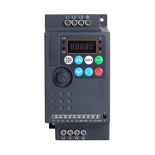 EV200 Series VFD 400W 2.3A Single Phase 220V Variable Frequency Drive - EV200-0400G-S2 | StepperOnline AU