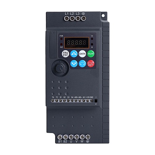 EV200 Series VFD 5HP 3.7KW 9.0A Three Phase 380V Variable Frequency Drive - EV200-3700G-T3 | StepperOnline AU